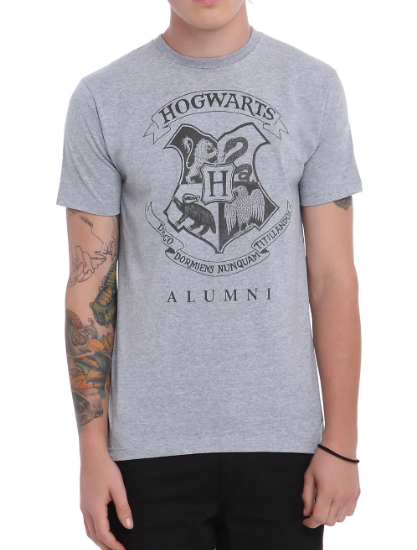 harry potter alumni shirt